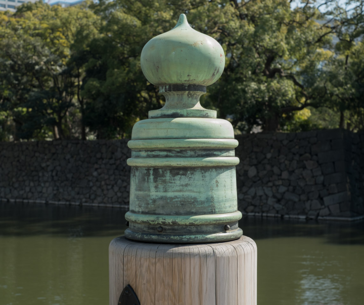 Outside the Imperial Palace East garden