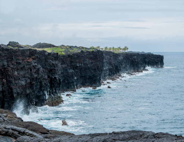 South coast of the Big Island of Hawaii