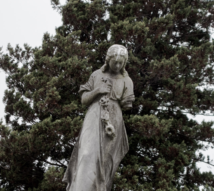 Statue in Vancouver’s Mountain View cemetary