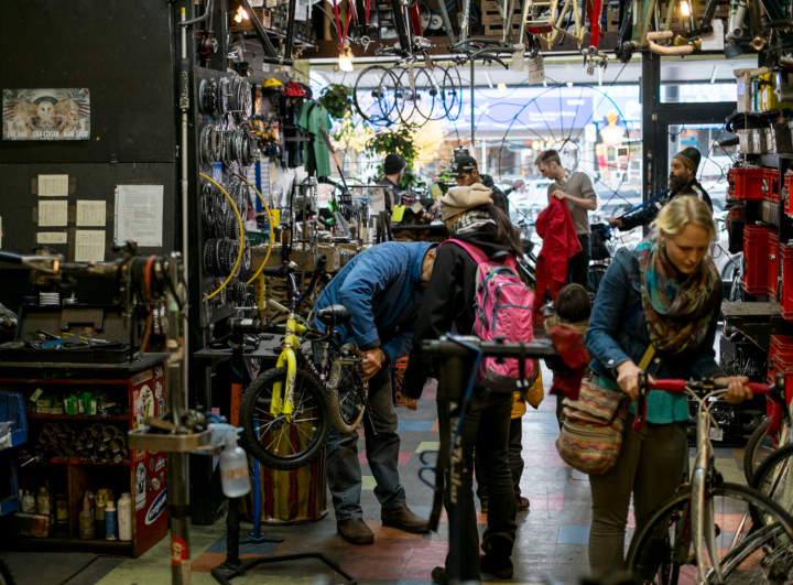 Inside Vancouver’s Our Community Bikes