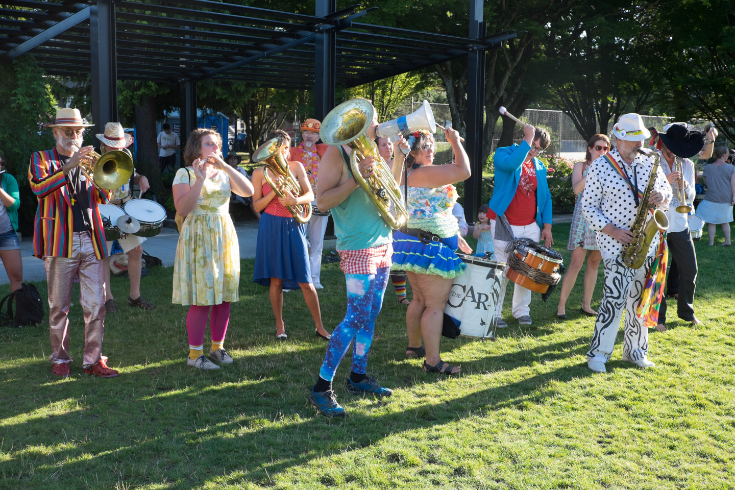 Vancouver’s Carnival Band in action