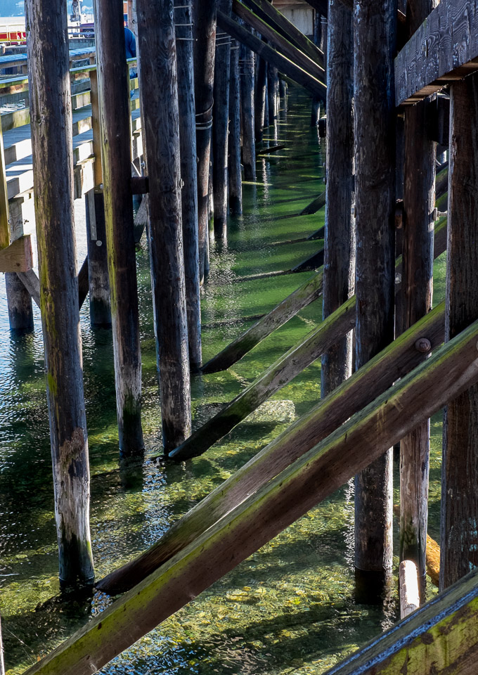 The dock at Gibsons Landing