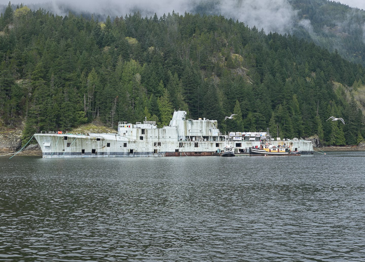 The Annapolis, prior to sinking