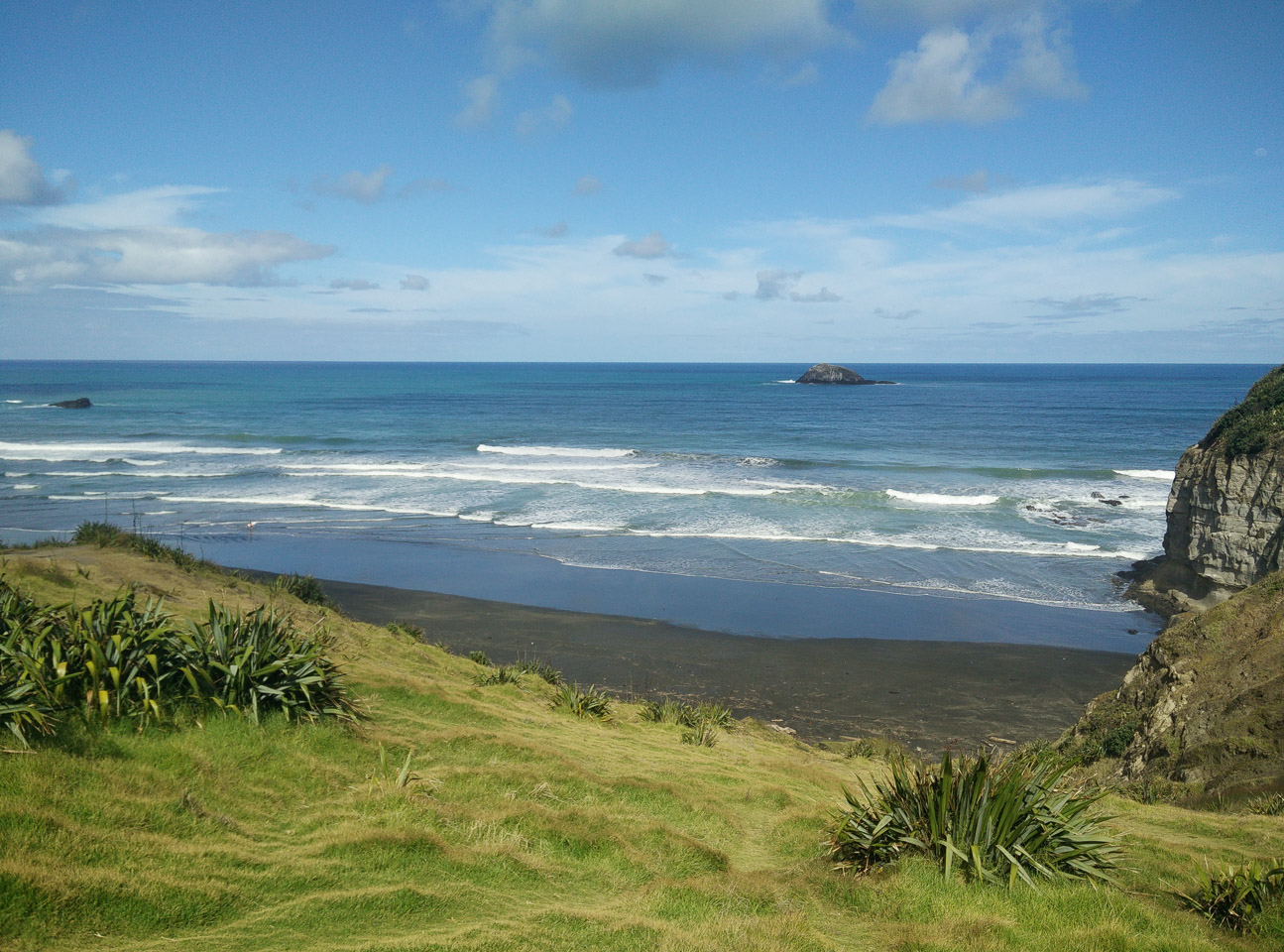 South beach at Muriwai