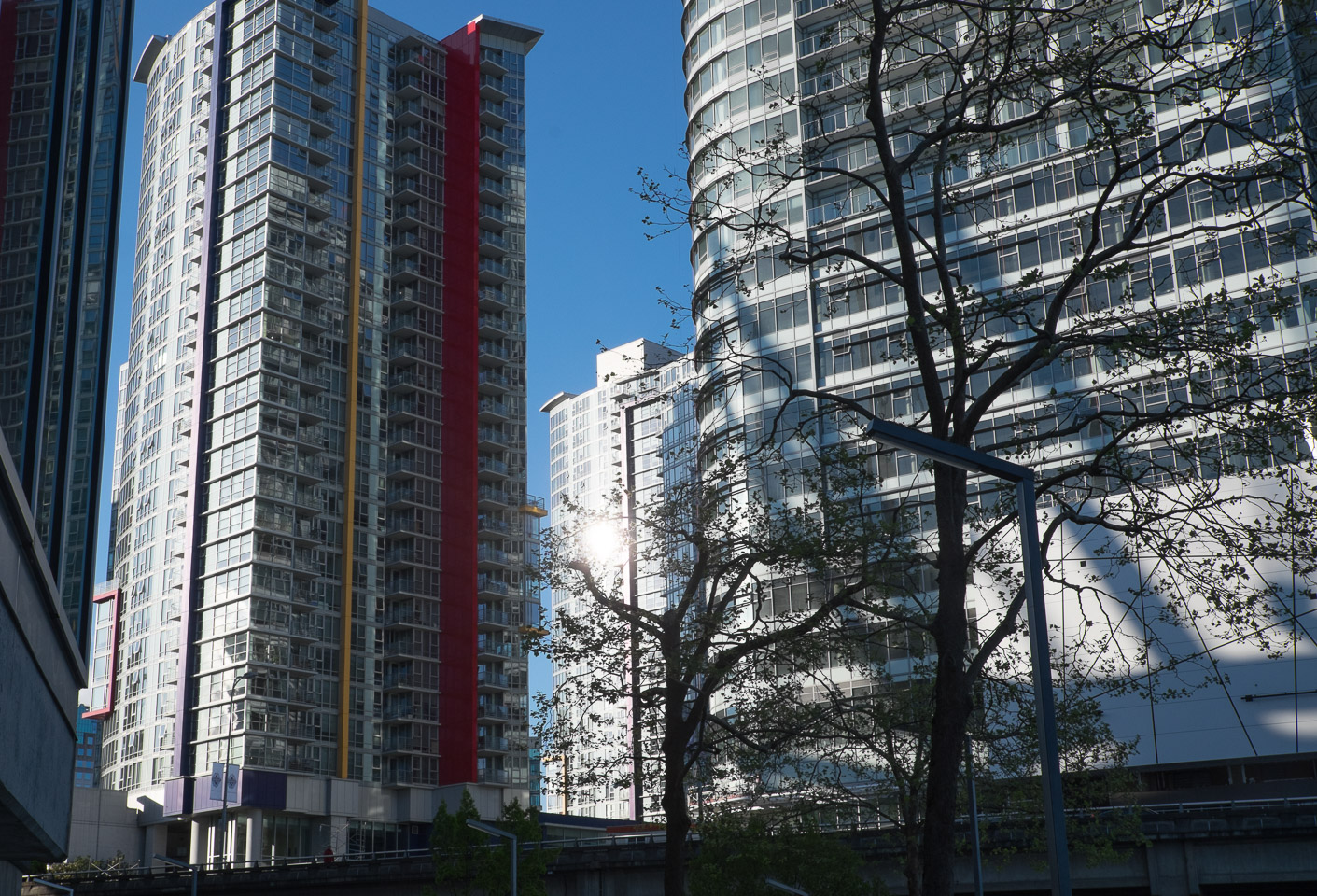 Buildings near B.C. Place