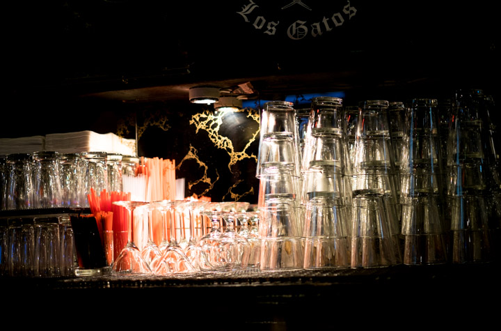 bar scene in Los Gatos