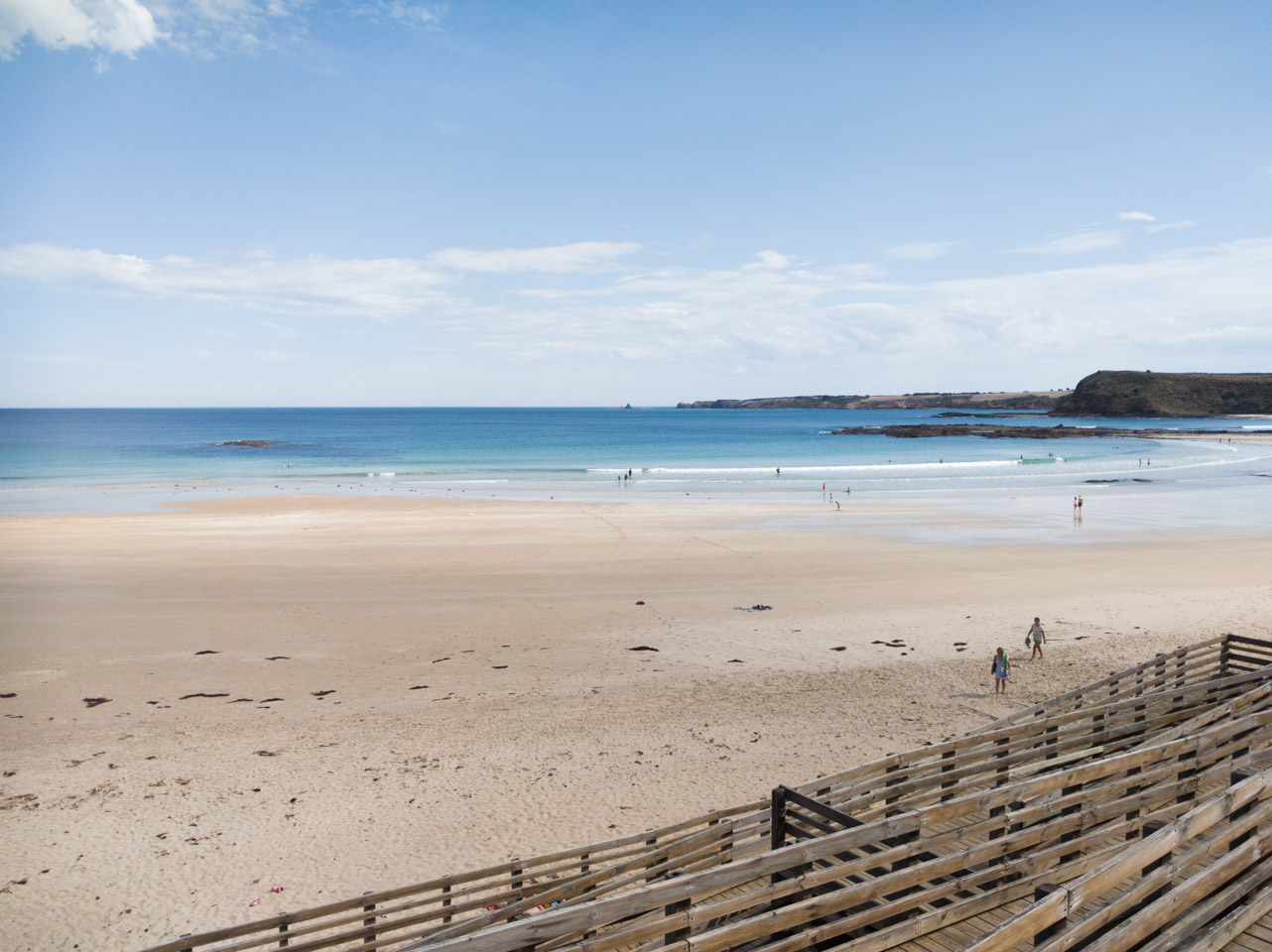 A beach on Phillip Island