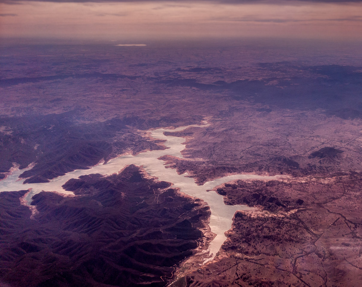 Somewhere over Australia