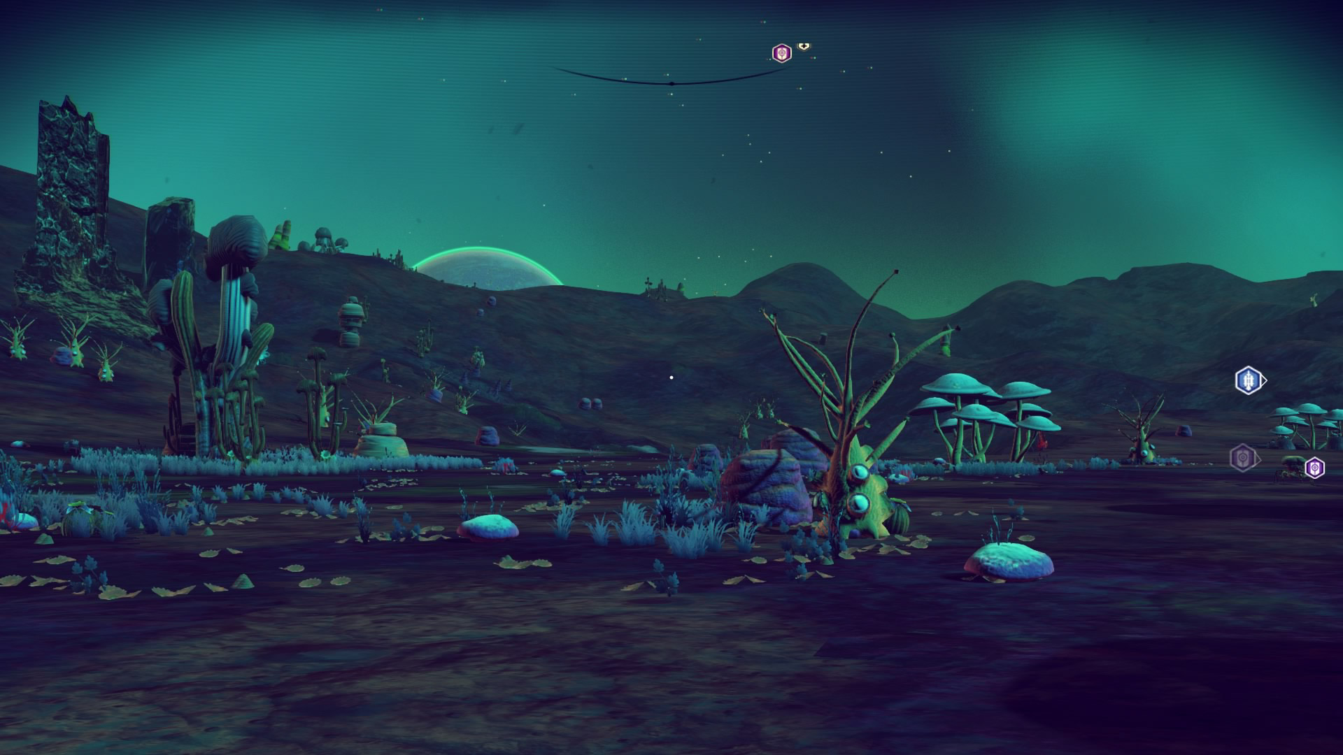 No Man’s sky planet rise