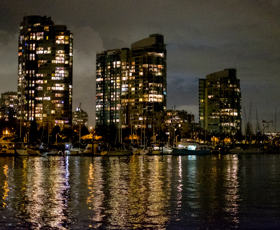 False creek by night