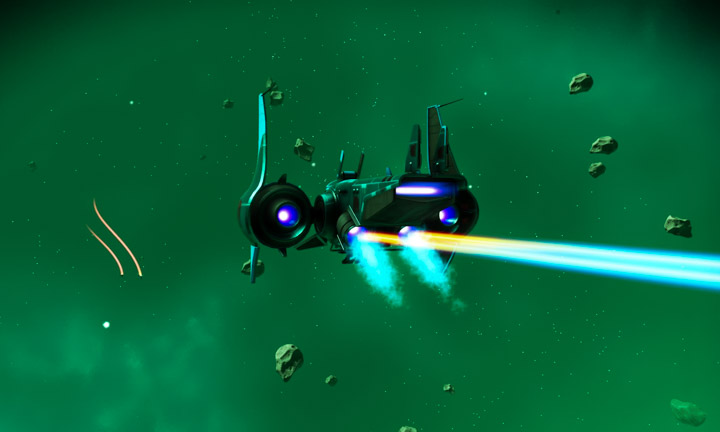 No Man’s Sky; space battle