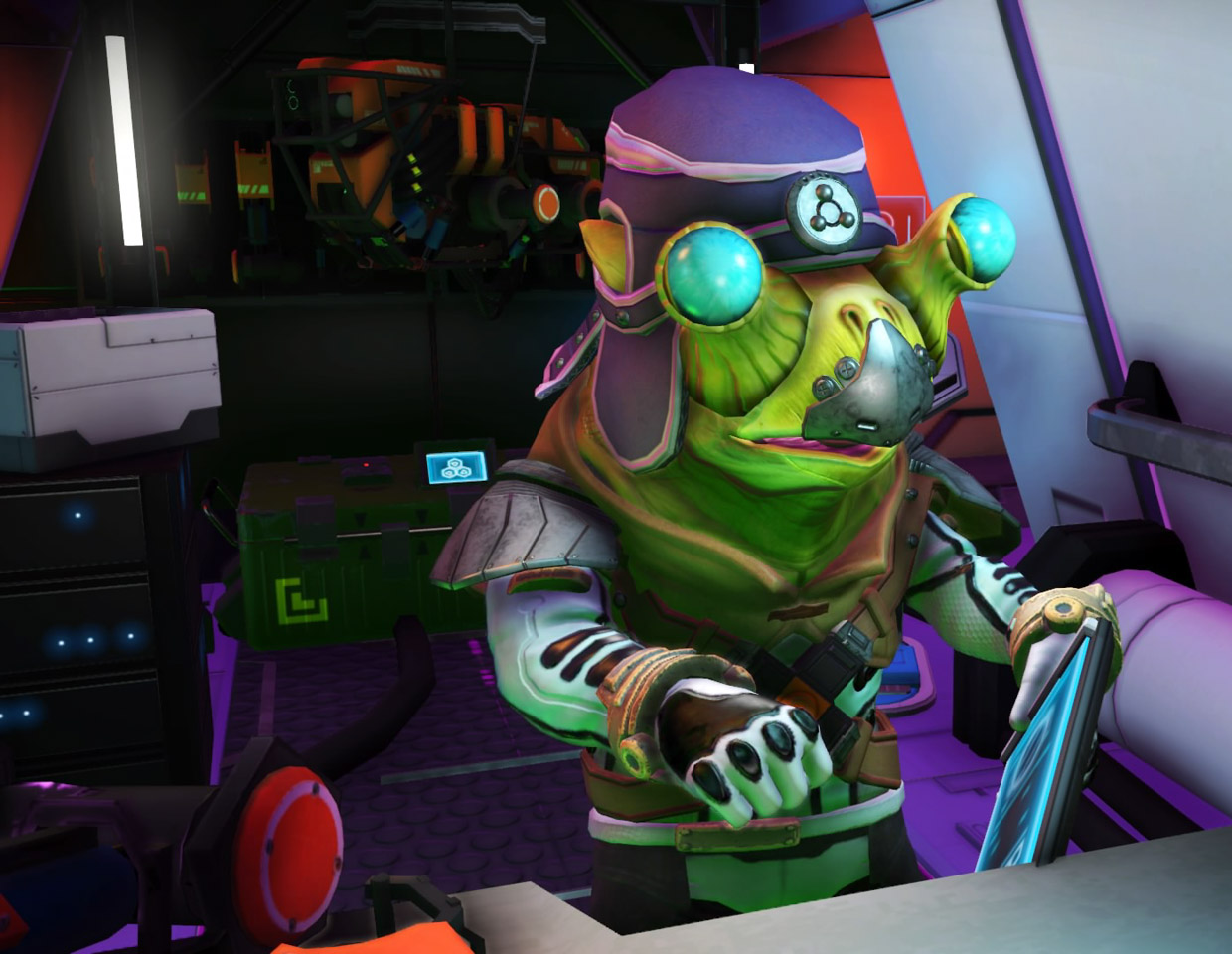 a Gek in No Man’ Sky