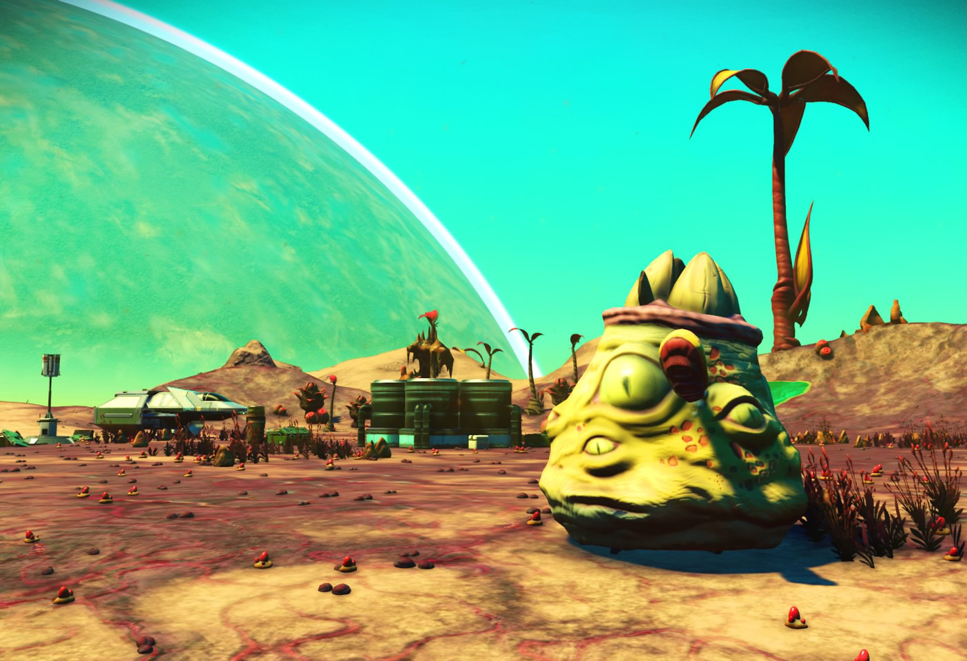 No Man’s Sky with fat alien