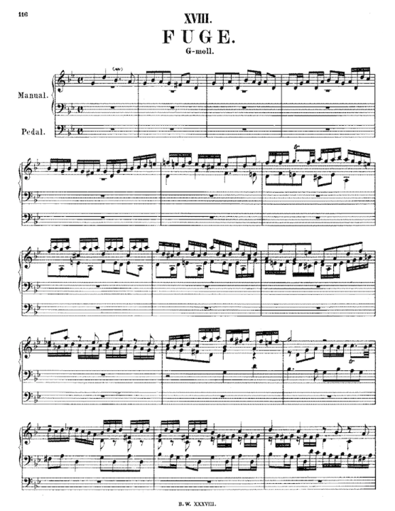 BWV 578 BWV 578