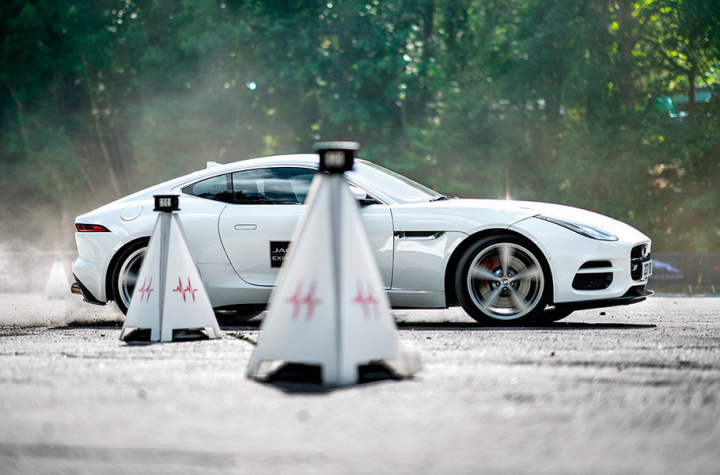 Jaguar F-Type at the Art of Performance Tour