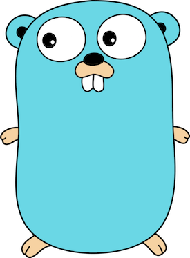 The Go language gopher mascot
