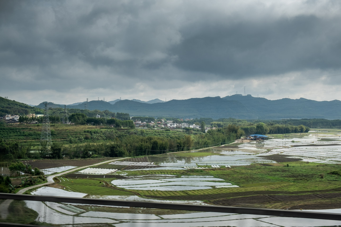 South China from the train