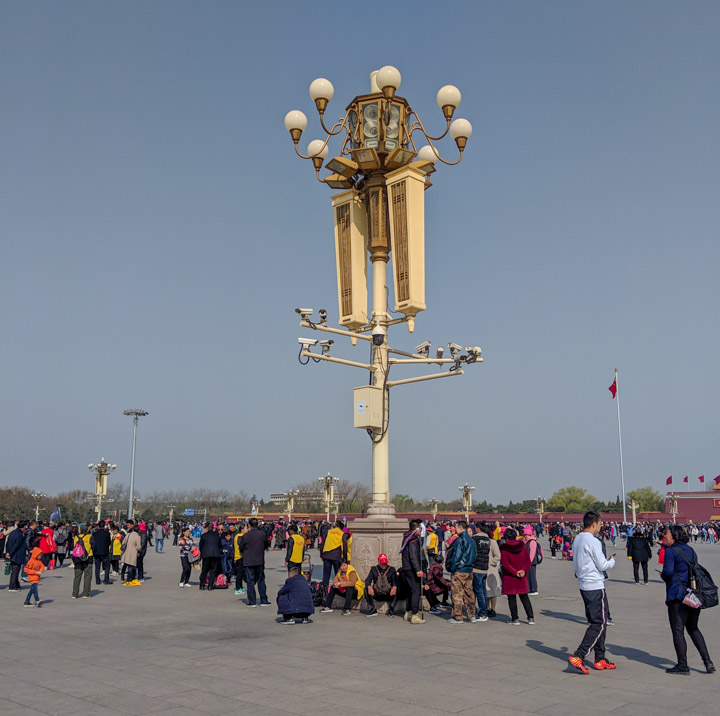 Tienanmen Square security apparatus