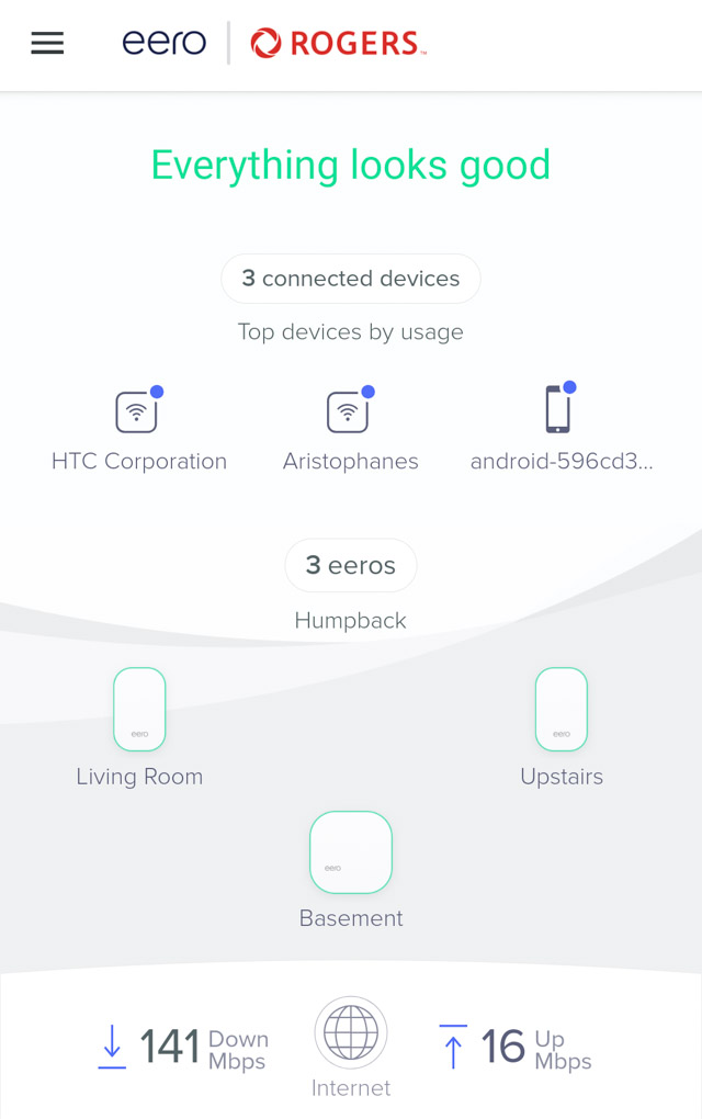 Eero app