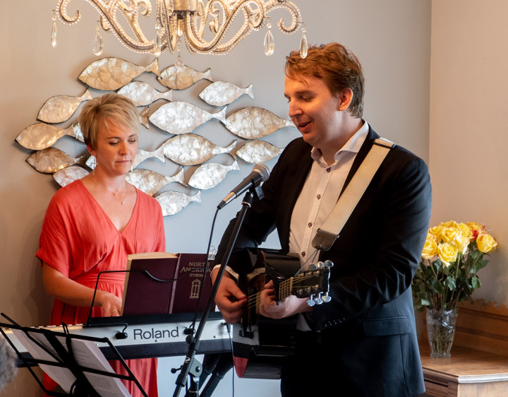 Aunt Beth’s grandchildren perform at her funeral