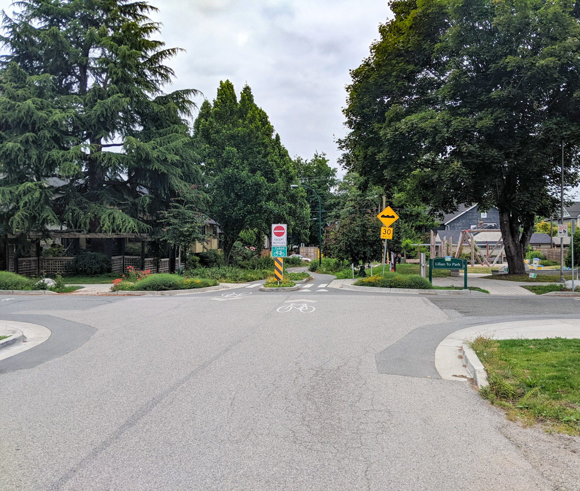 On Vancouver’s Yukon bikeway