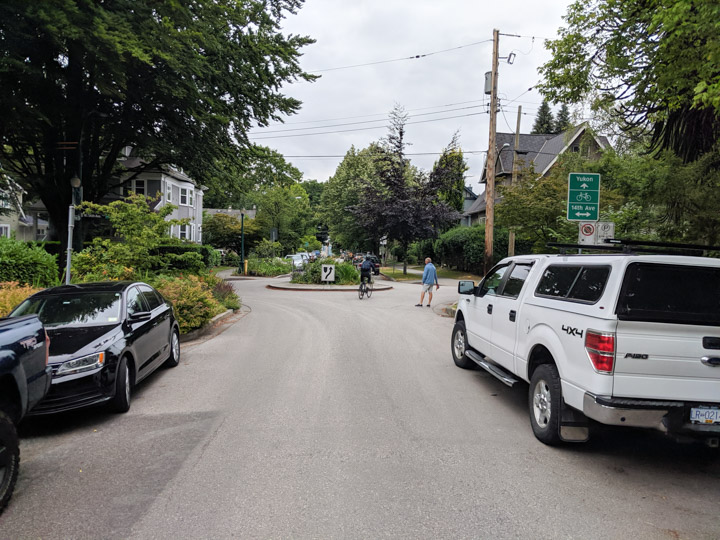 On Vancouver’s Yukon bikeway