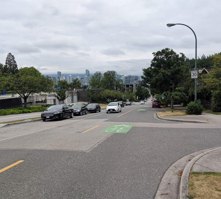 On Vancouver’s Yukon bikeway