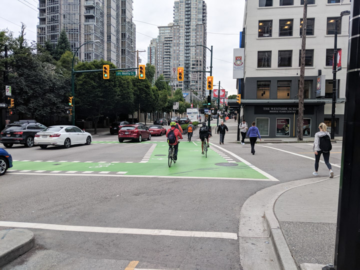 On Vancouver’s Yukon bikeway