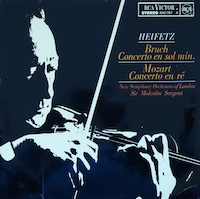 Heifetz Bruch and Mozart