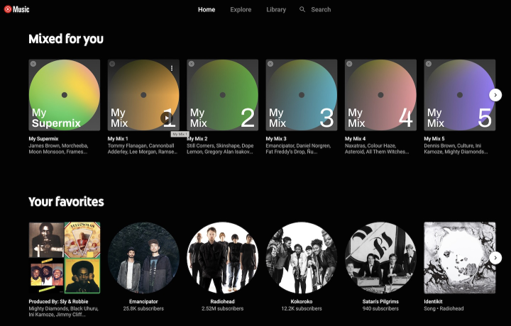 YouTube Music YouTube Music