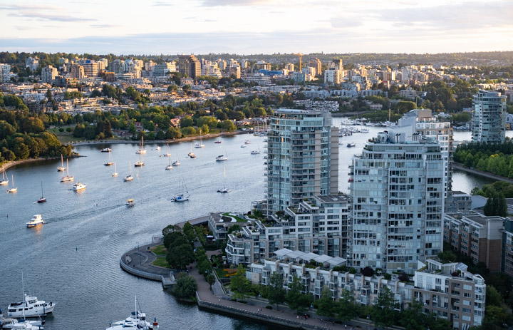 View of Eastern False creek