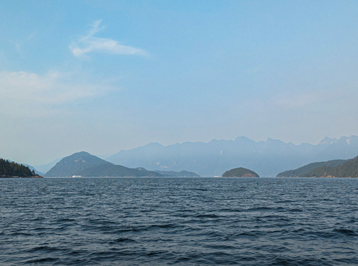 Looking north into Átl’ḵa7tsem from near Ragged Island Looking north into Átl’ḵa7tsem from near Ragged Island
