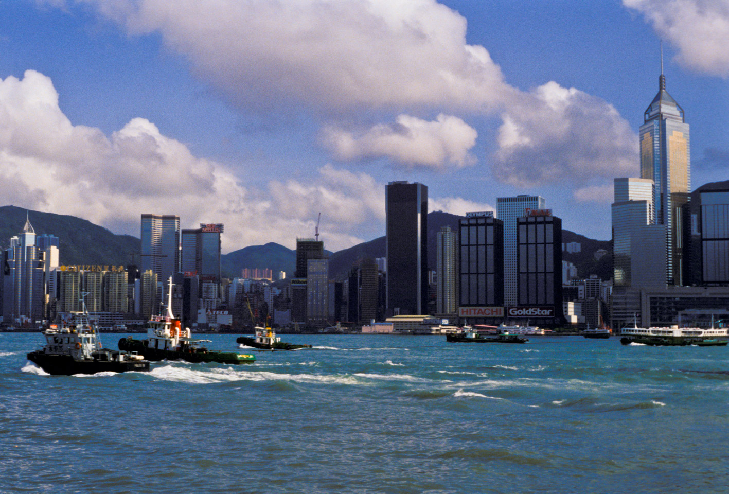 View from the Mui Wo ferry