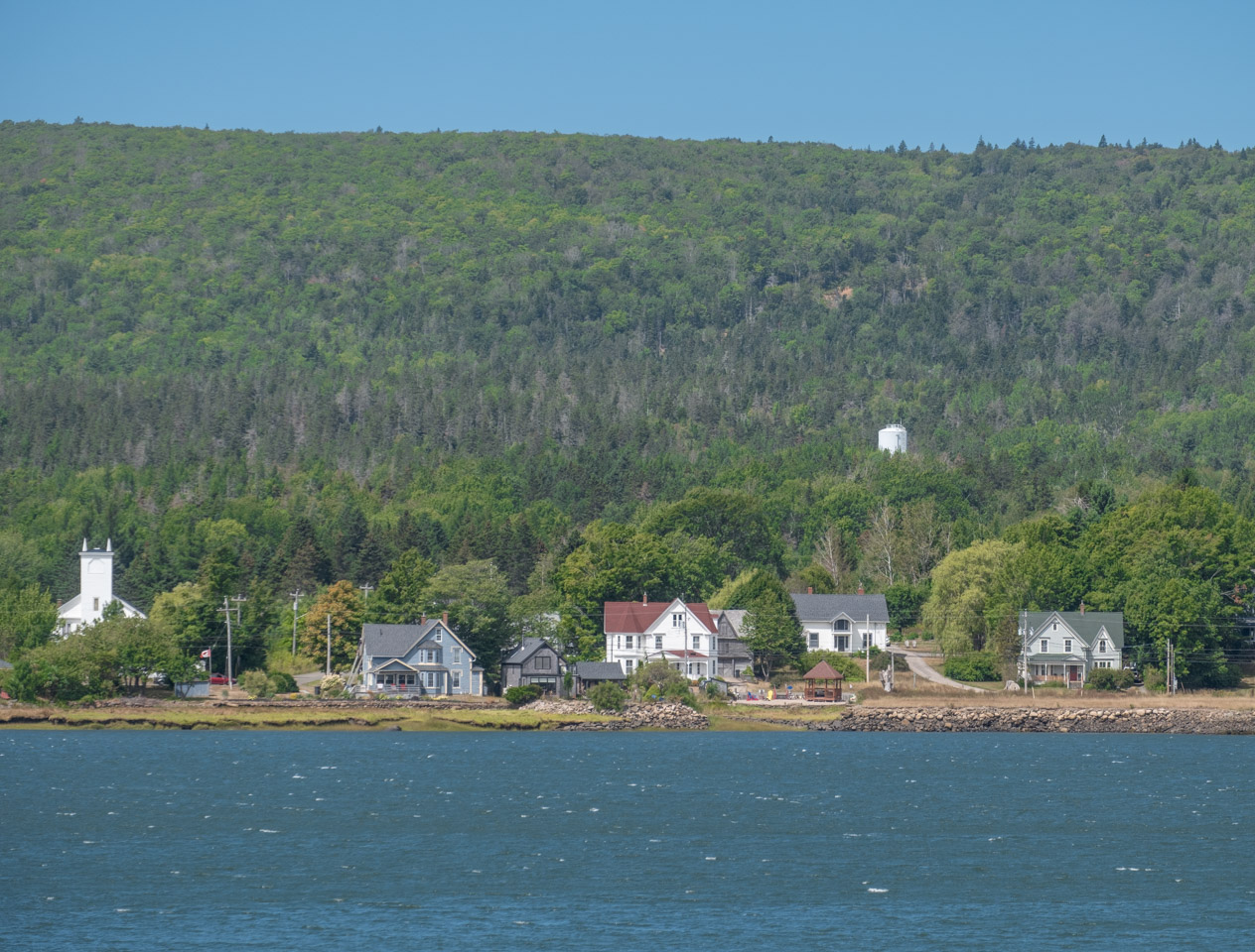 Nova Scotia coastline near Annapolis Royal