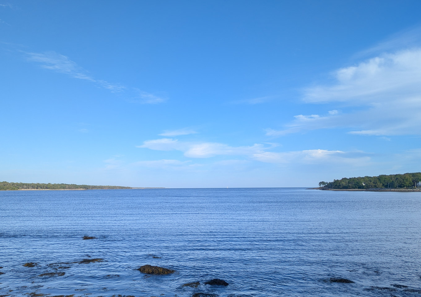 The ocean near Liverpool, NS