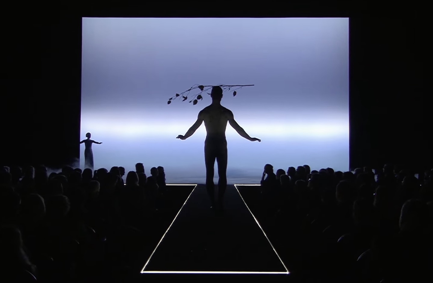 Perfomers in Robert Wilson’s “Adam’s Passion”