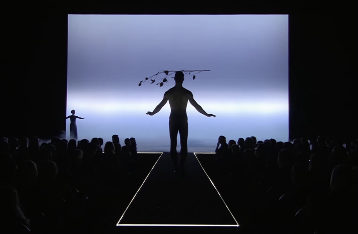 Perfomers in Robert Wilson’s “Adam’s Passion”