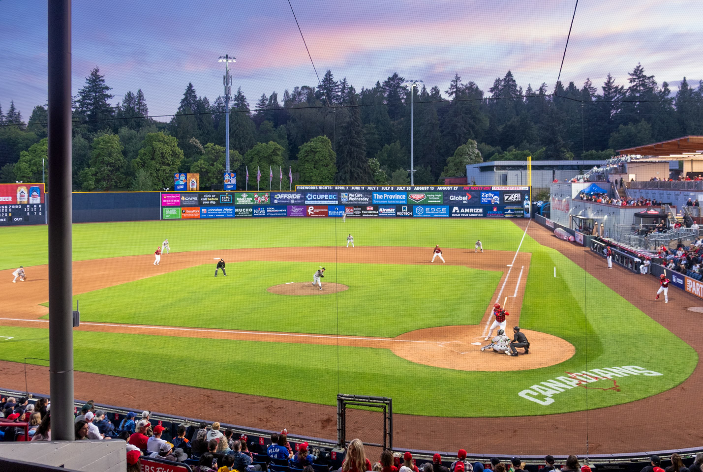 Vancouver Canadians vs Eugene Emeralds, July 1, 2026