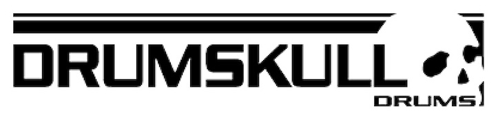 Drumskull drums logo